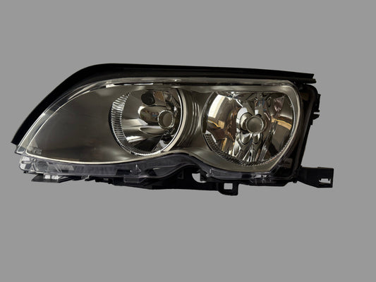 TYC 20-0322-11-2 - Phare Avant Gauche - BMW Série 3 E46 (2001-2005) -Halogène H7/H7 - Titane - Électrique